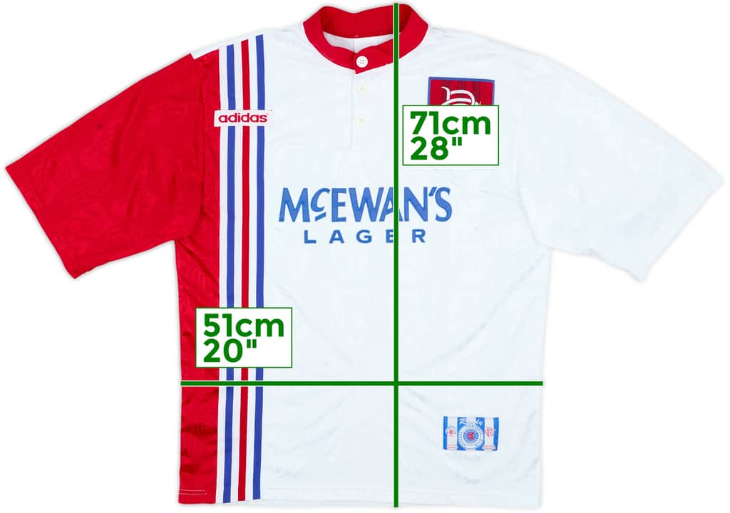 1996-97 Rangers Away Shirt - 8/10 - (M)