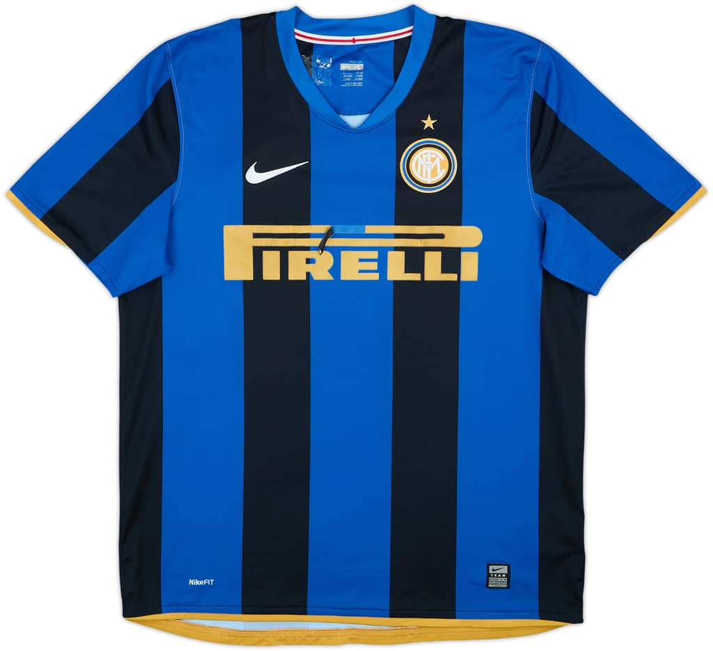 2008-09 Inter Milan Home Shirt - 5/10 - (L)