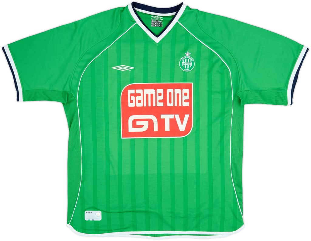 Camiseta de local del Saint Etienne 2001-03 - 6/10 - (XXL)