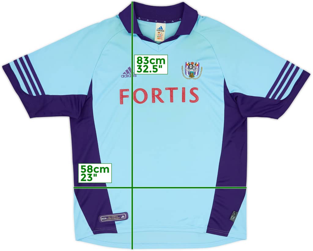 2000-01 Anderlecht Third Shirt - 7/10 - (XL)