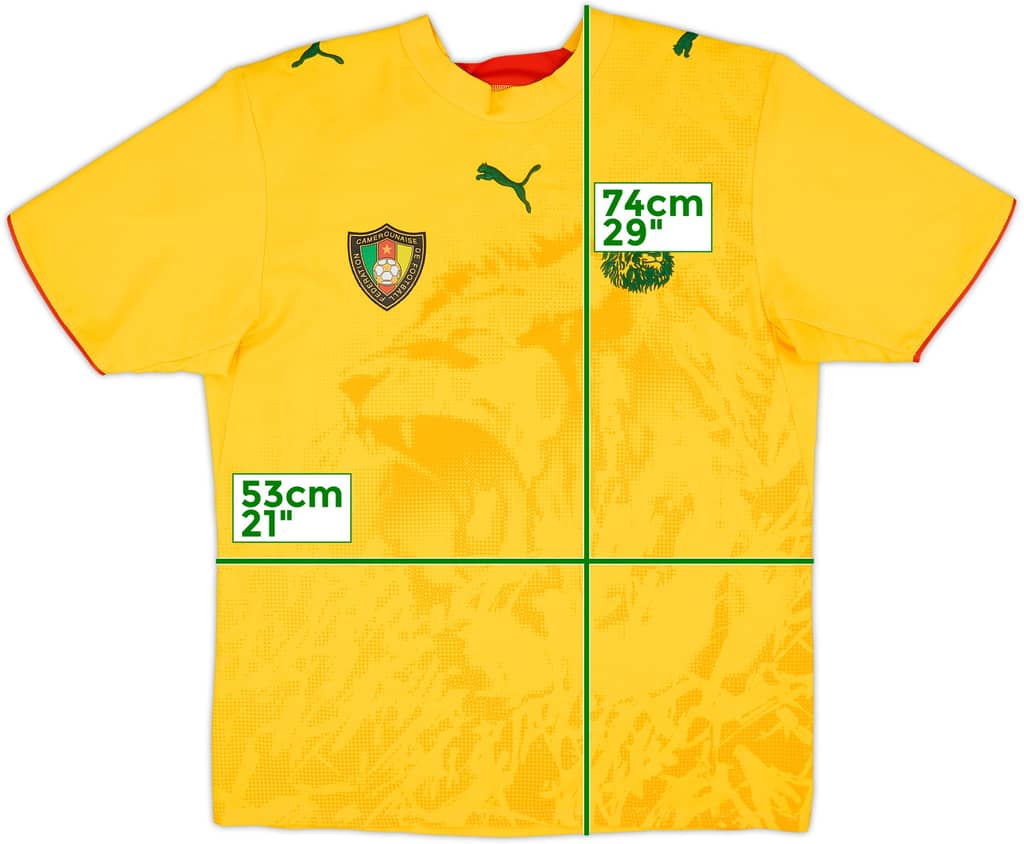 2006-08 Cameroon Away Shirt - 8/10 - (M)