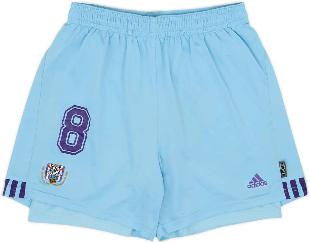 Shorts de visitante versión jugador del Anderlecht 2001-02 #8 - 7/10 - (M)