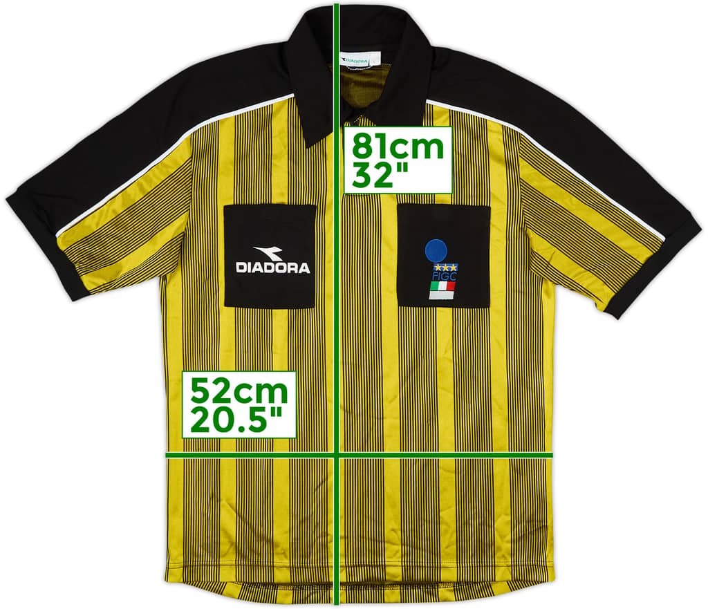 1999-00 Italy Diadora Referee Shirt - 7/10 - (L)