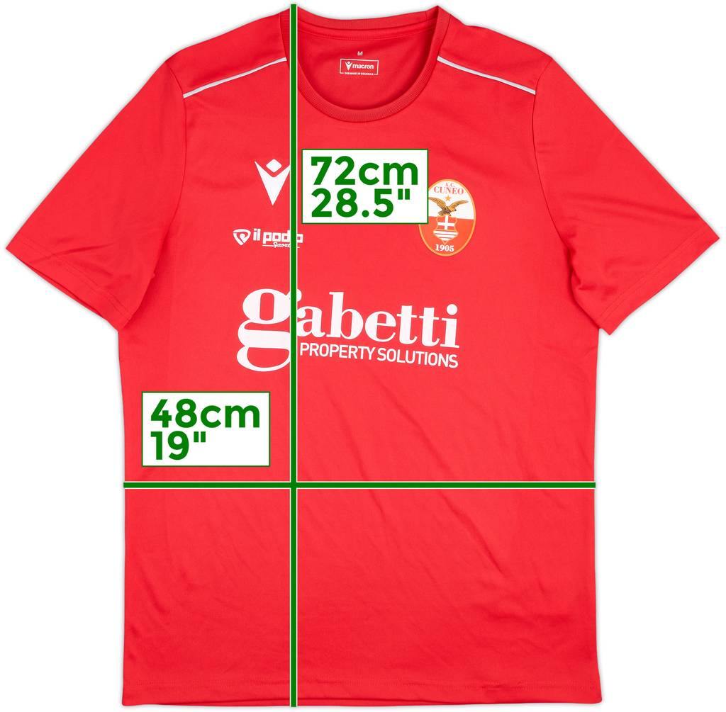 2021-22 Cuneo Macron Training Shirt - 10/10 - (M)