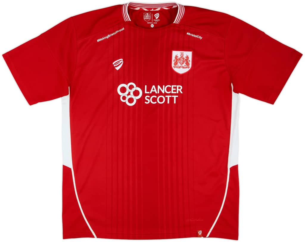 2016-17 Bristol City Home Shirt - 9/10 - (XXL)