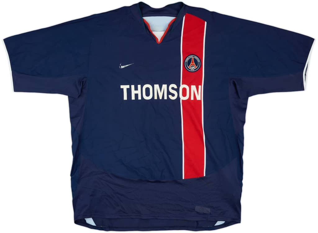 2003-04 Paris Saint-Germain Home Shirt - 5/10 - (XL)