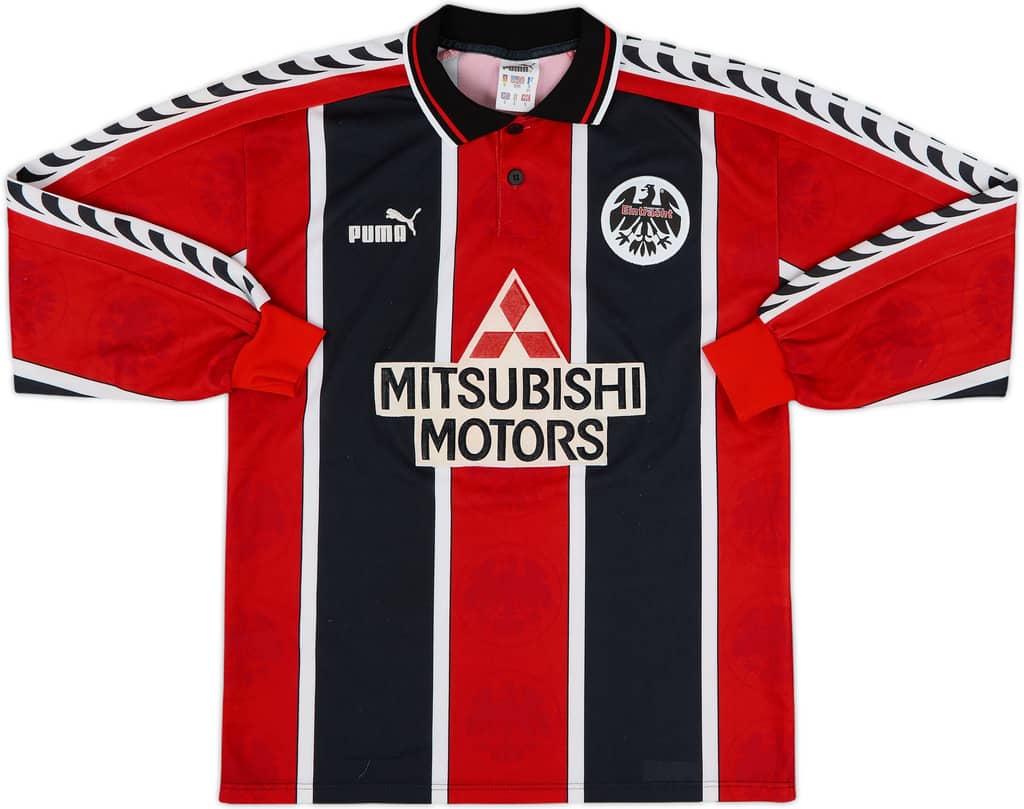 1996-98 Eintracht Frankfurt Home L/S Shirt - 8/10 - (S)
