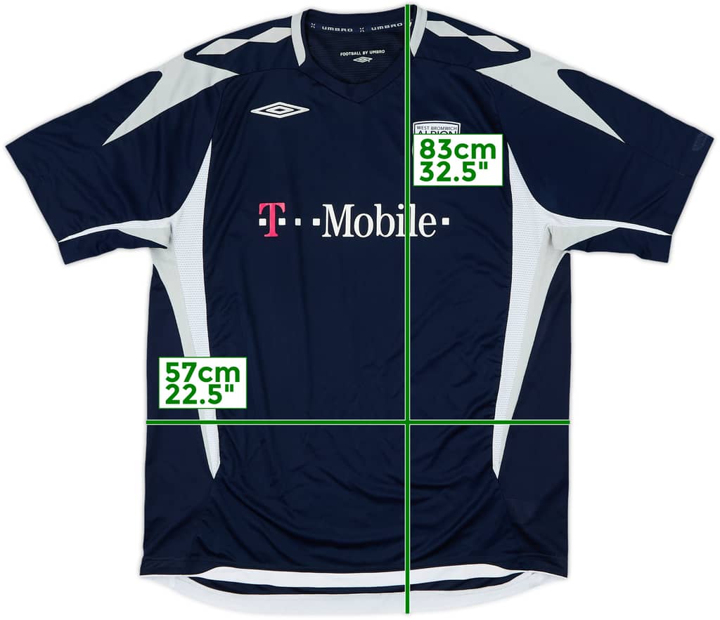 2007-08 West Brom Third Shirt - 6/10 - (XL)