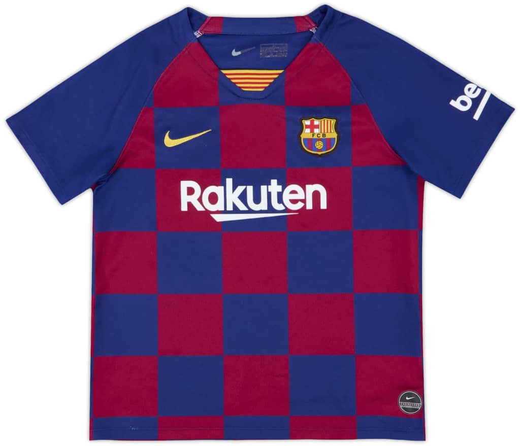 2019-20 Barcelona Home Shirt - 8/10 - (6-7 Years)