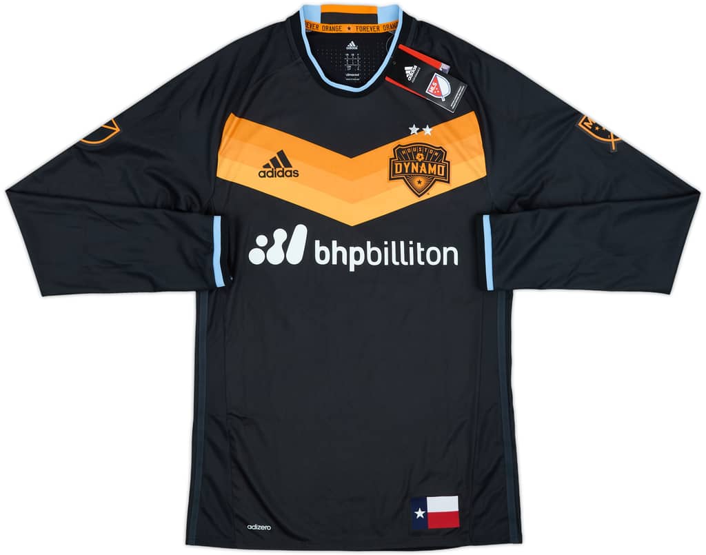 2016 Houston Dynamo Authentic Away L/S Shirt (S)