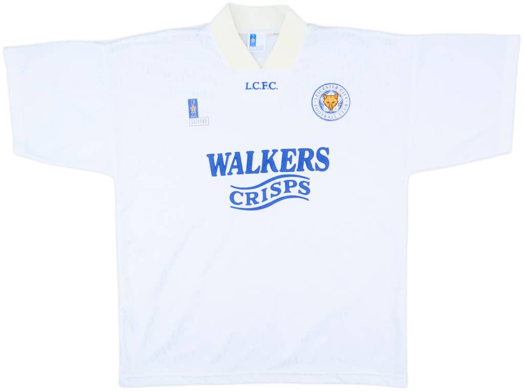 1992-94 Leicester Away Shirt - 9/10 - (XL)