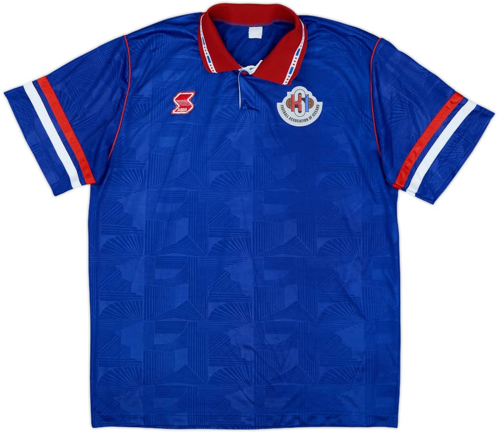 1992-94 Iceland Home Shirt - 9/10 - (L)