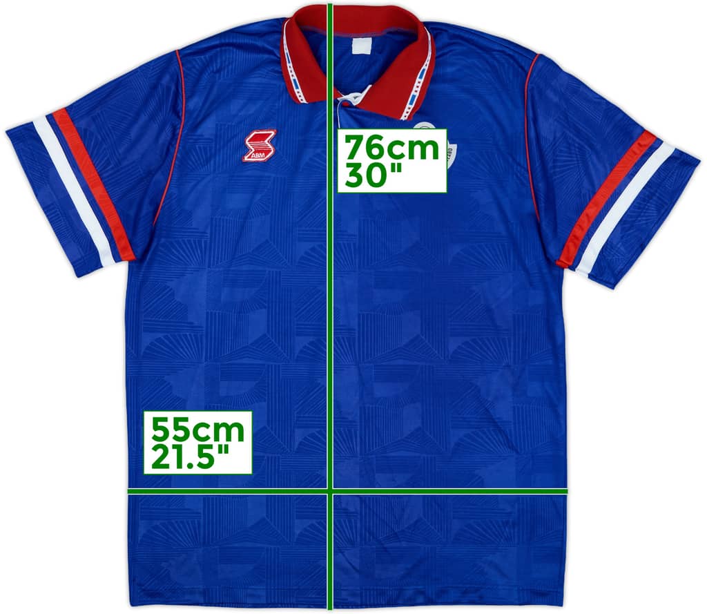 1990s ABM Template Shirt (Iceland) - 8/10 - (L)