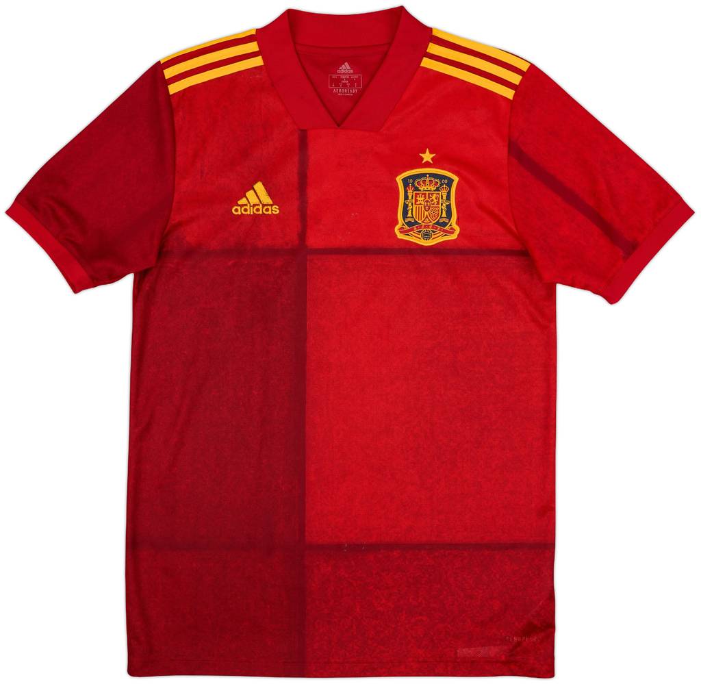 2020-21 Spain Home Shirt - 7/10 - (S)