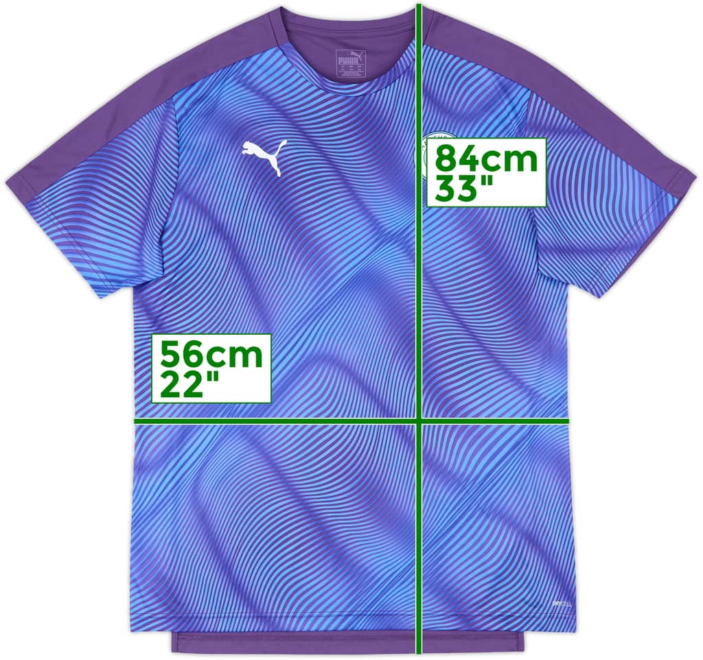 2019-20 Manchester City Puma Training Shirt - 8/10 - (XXL)