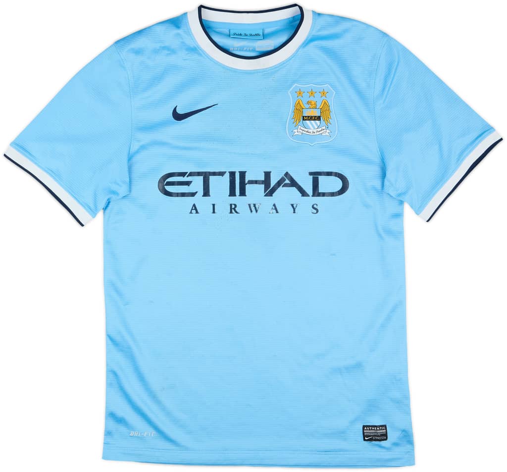 2013-14 Manchester City Home Shirt - 5/10 - (S)
