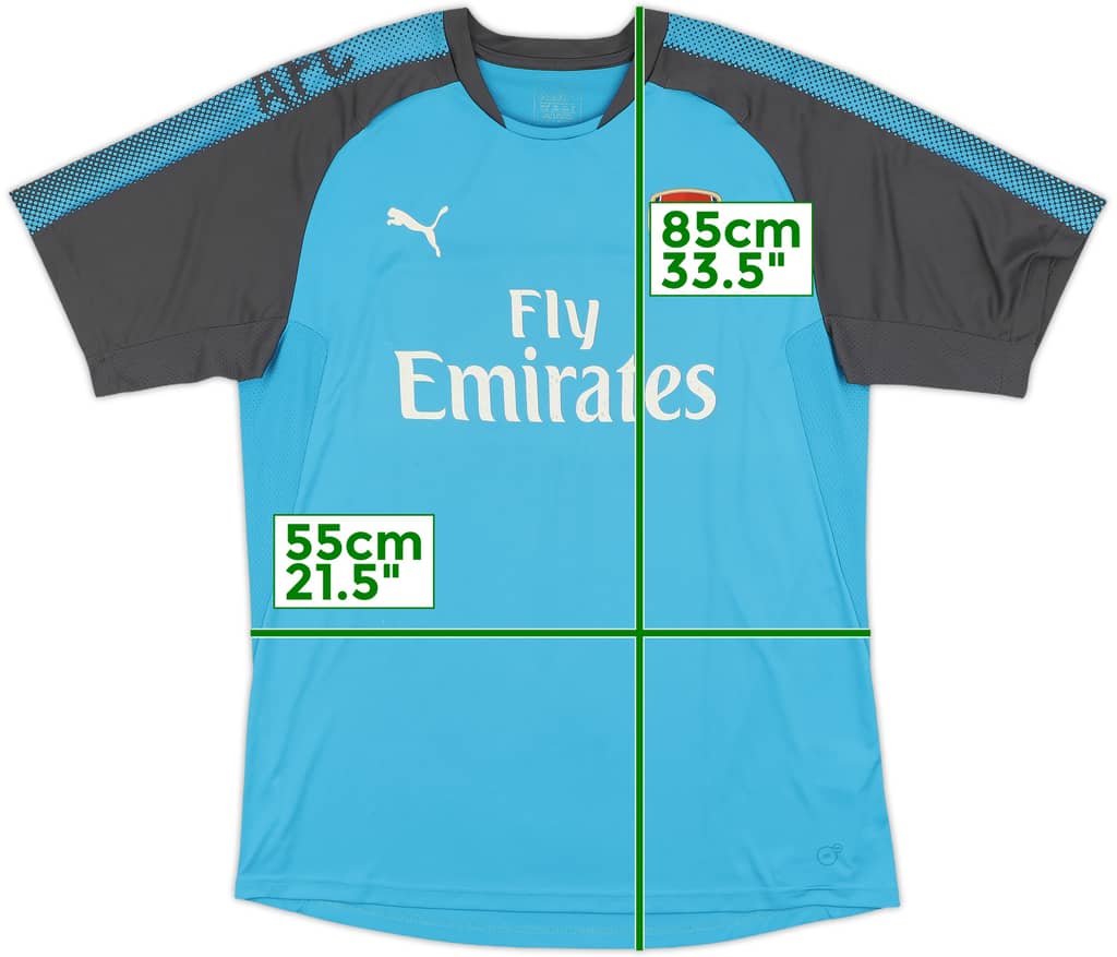 2017-18 Arsenal Puma Training Shirt - 8/10 - (XL)