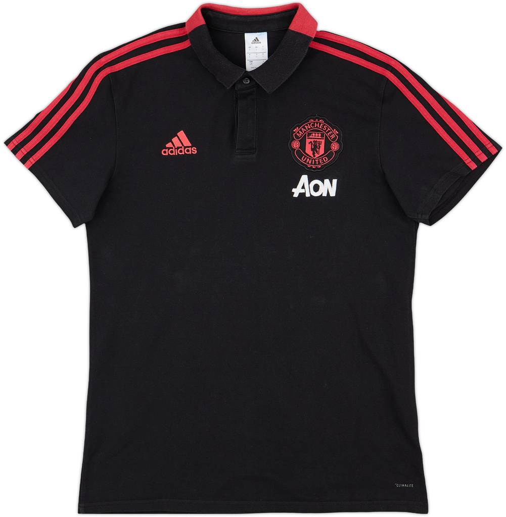 2018-19 Manchester United adidas Polo Shirt - 6/10 - (L)