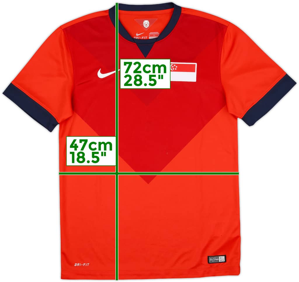 2014 Singapore Home Shirt - 8/10 - (S)