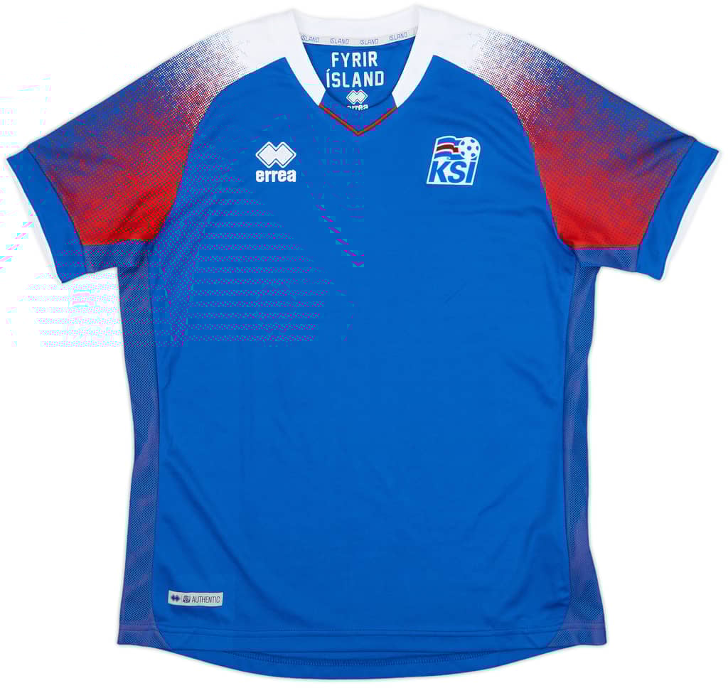 2018-19 Iceland Home Shirt - 9/10 - (M)
