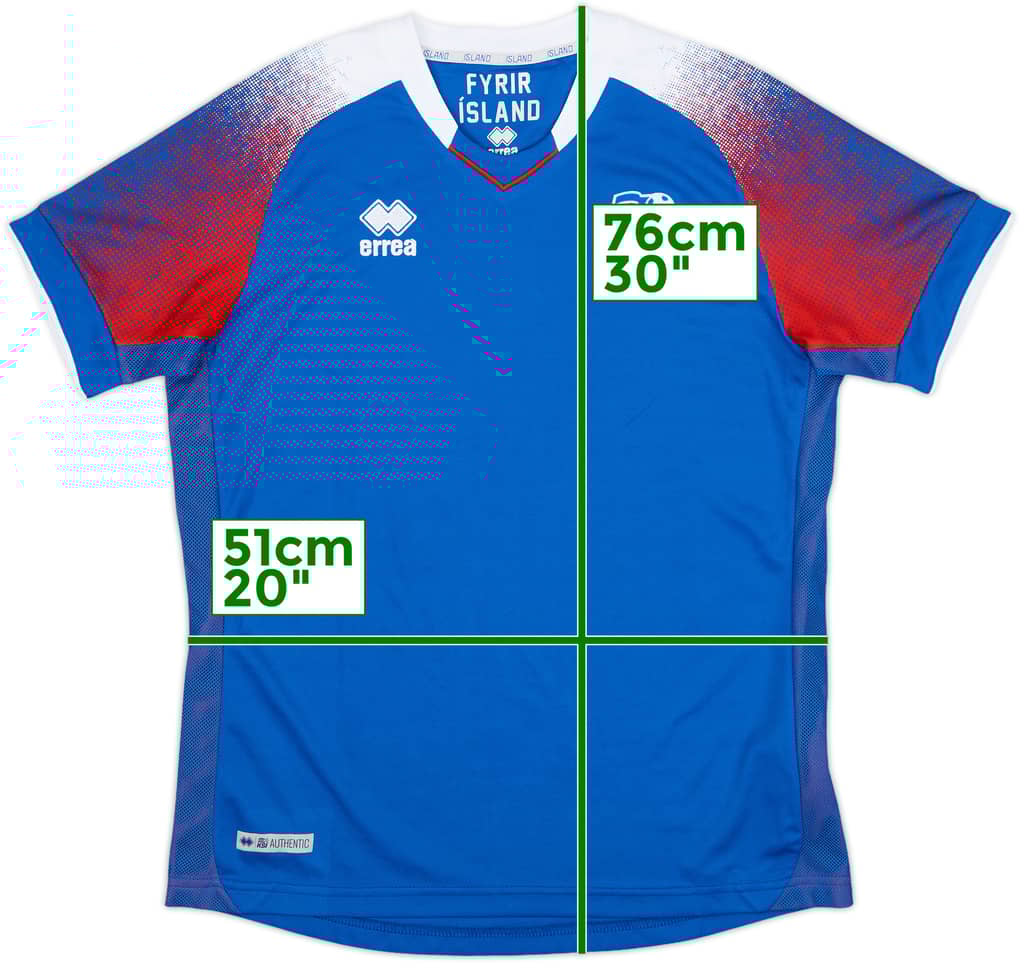 2018-19 Iceland Home Shirt - 9/10 - (M)