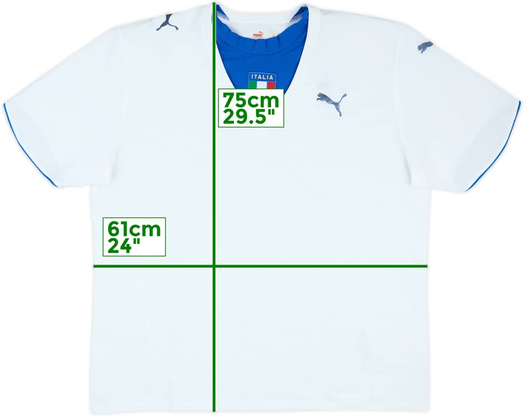 2006 Italy Away Shirt - 5/10 - (XXL)