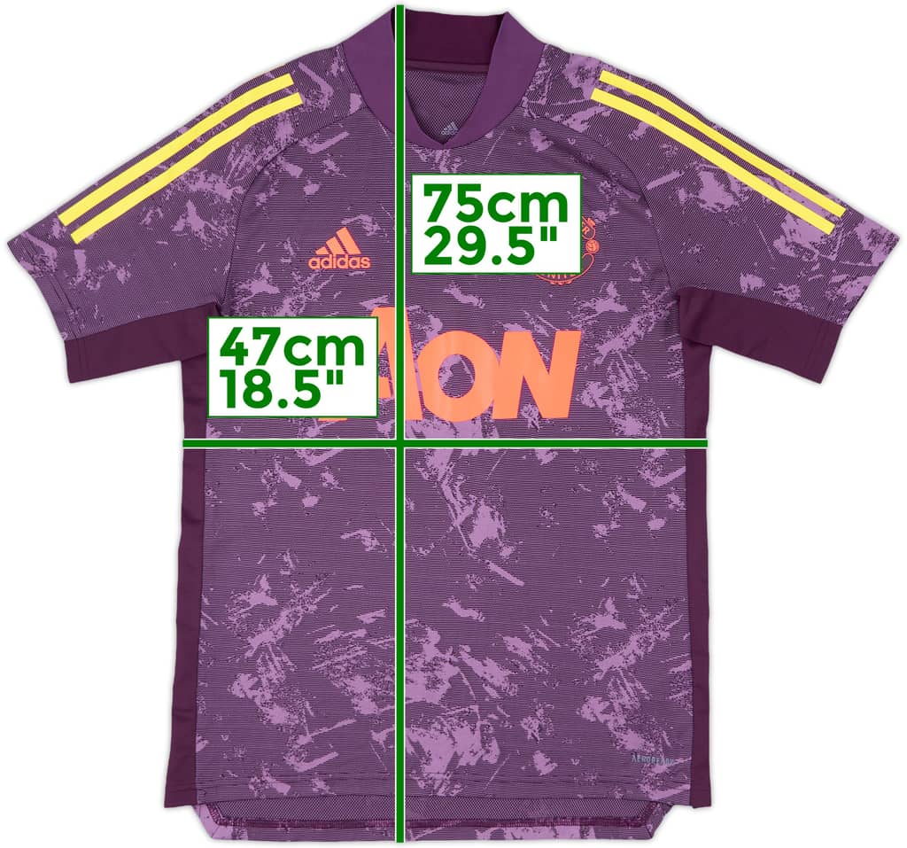 2020-21 Manchester United adidas Training Shirt - 8/10 - (S)