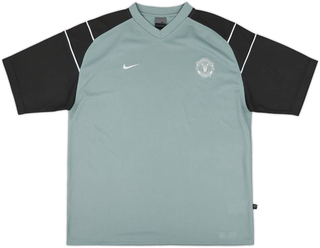2003-04 Manchester United Nike Training Shirt - 8/10 - (L)