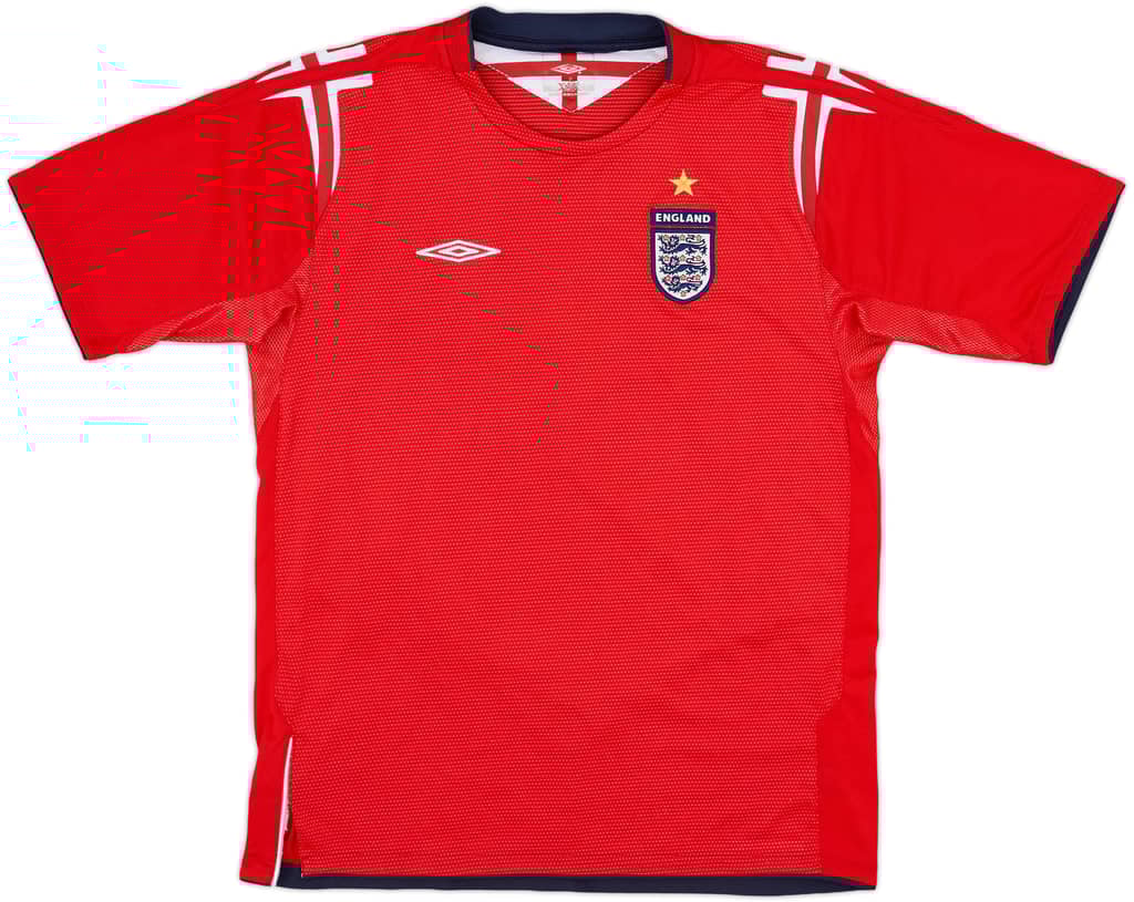 2004-06 England Away Shirt - 5/10 - (XL.Boys)