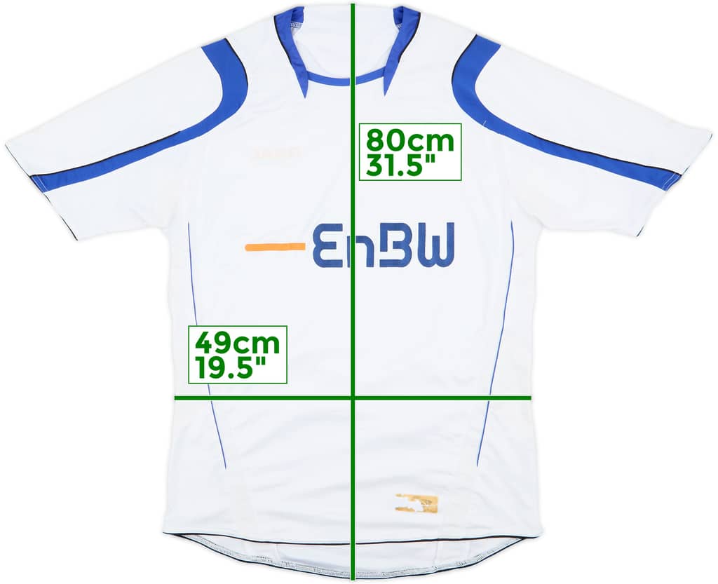 2008-09 Karlsruhe Away Shirt - 5/10 - (M/L)