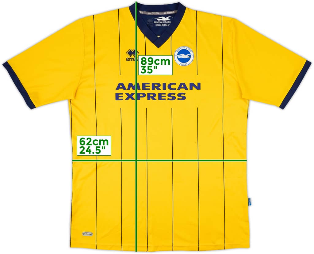 2013-14 Brighton Away Shirt - 5/10 - (5XL)