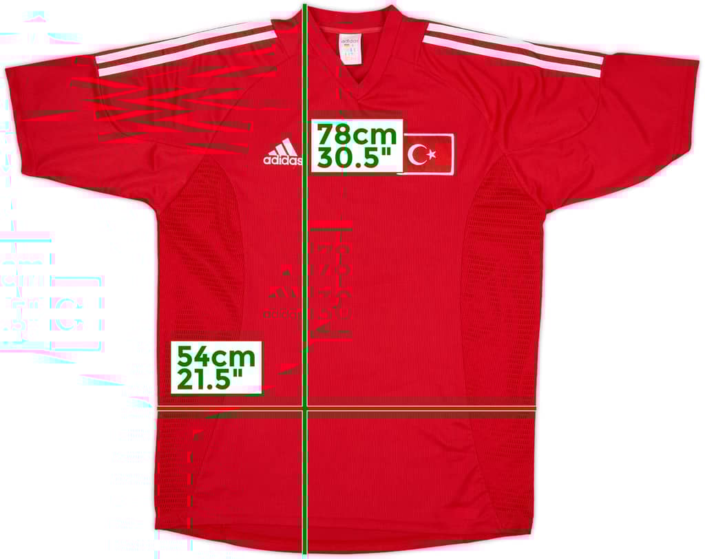 2002-03 Turkey Home Shirt - 8/10 - (M)
