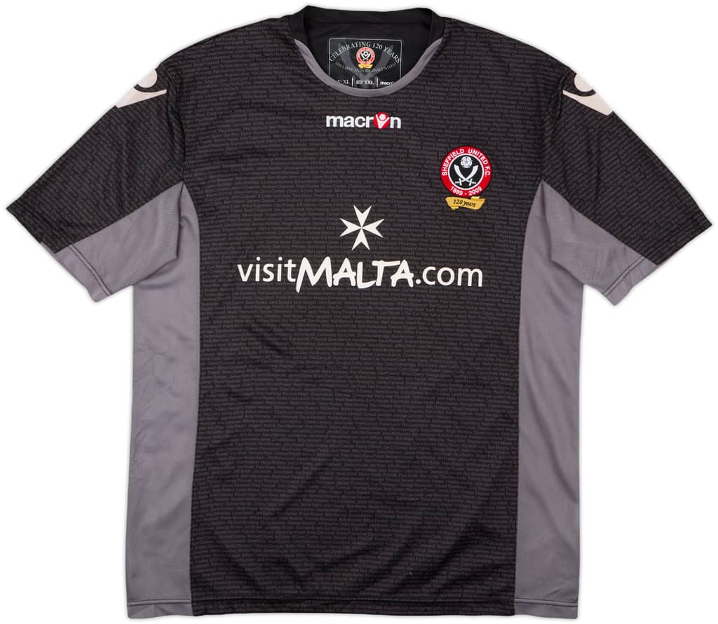 2009-10 Sheffield United '120 Years' Anniversary Shirt - 8/10 - (XL)