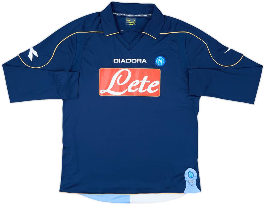 2008-09 Napoli Third L/S Shirt - 7/10 - (M)