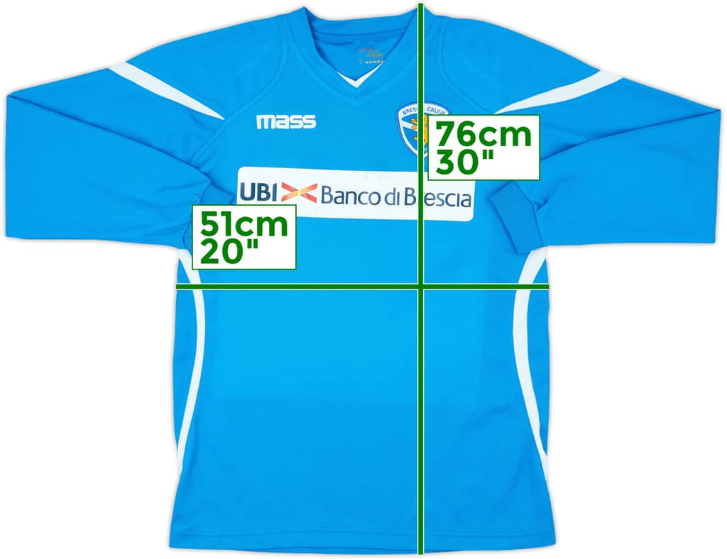 2009-10 Brescia Mass Training L/S Shirt - 7/10 - (L)