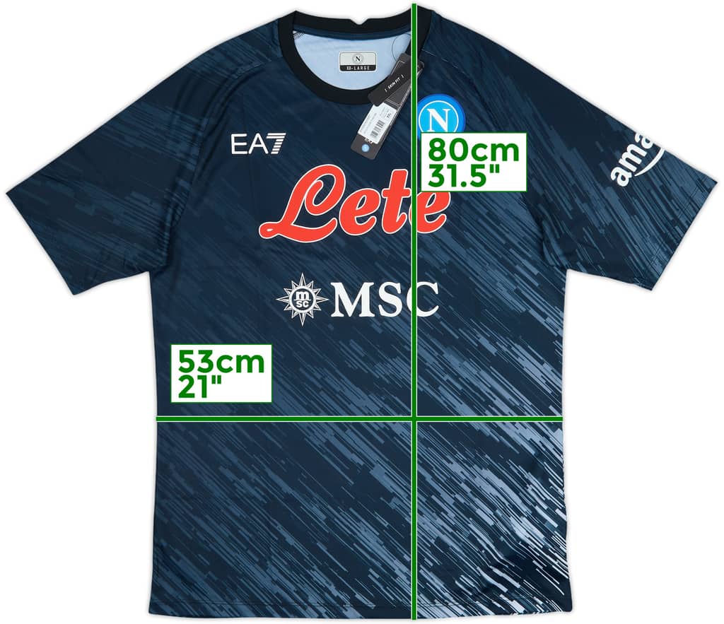 2022-23 Napoli Authentic Third Shirt (XXL)