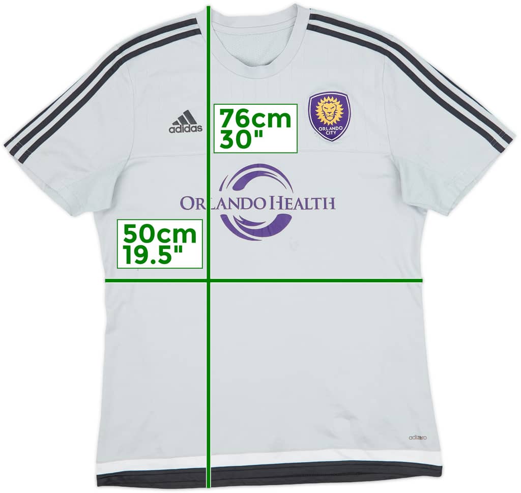 2015 Orlando City adidas Training Shirt - 7/10 - (L)