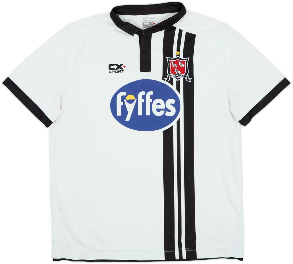 2016-17 Dundalk Home Shirt - 8/10 - (L)
