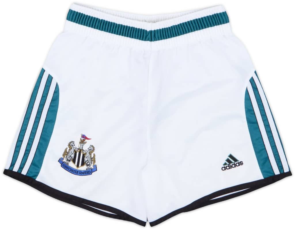 1999-00 Newcastle Away Shorts - 8/10 - (L.Boys)