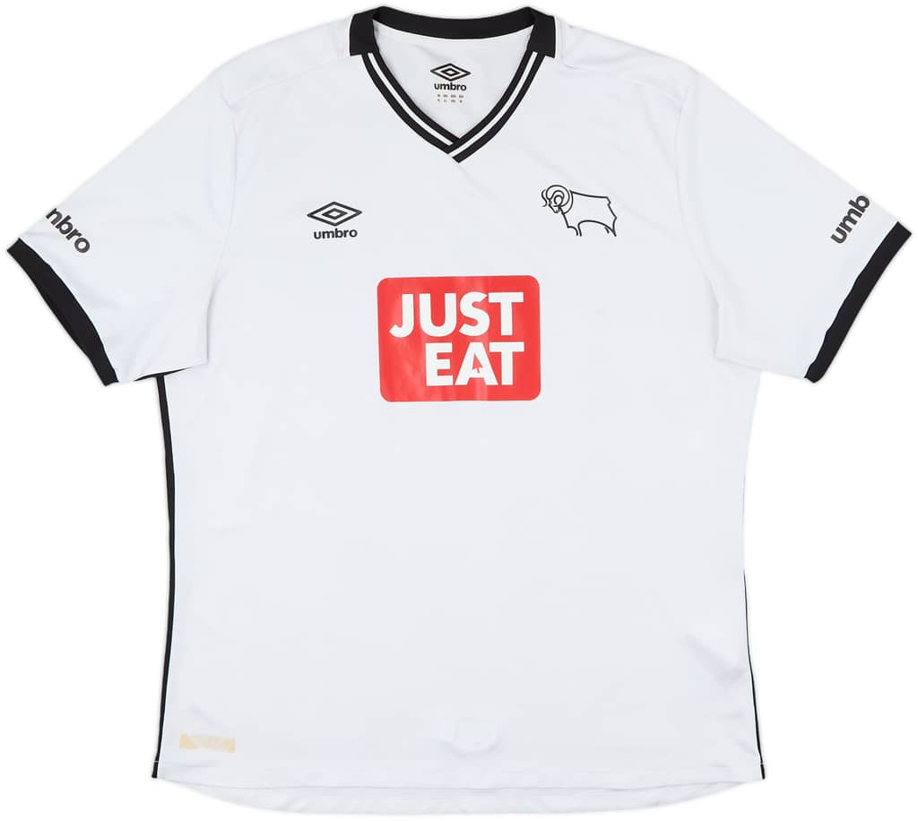 2015-16 Derby County Home Shirt - 7/10 - (XL)