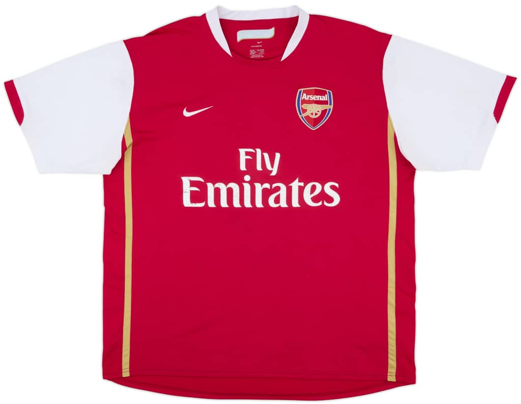 2006-08 Arsenal Home Shirt - 5/10 - (XL)