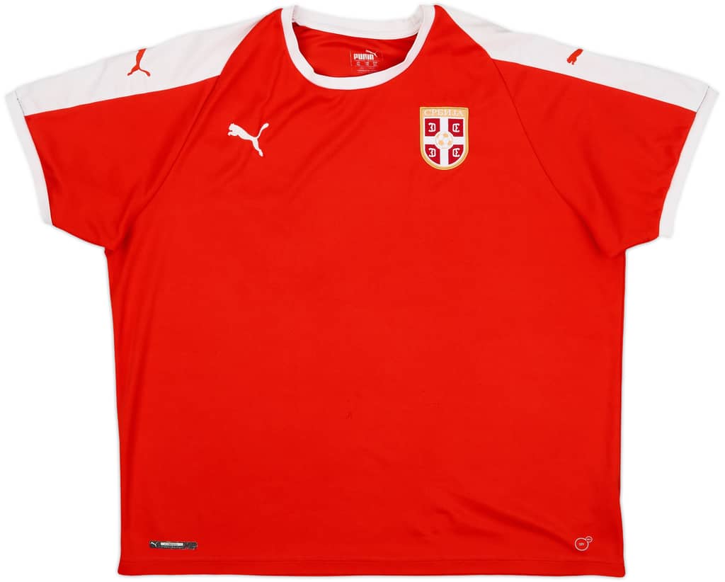 2018-19 Serbia Home Shirt - 7/10 - (XXL)
