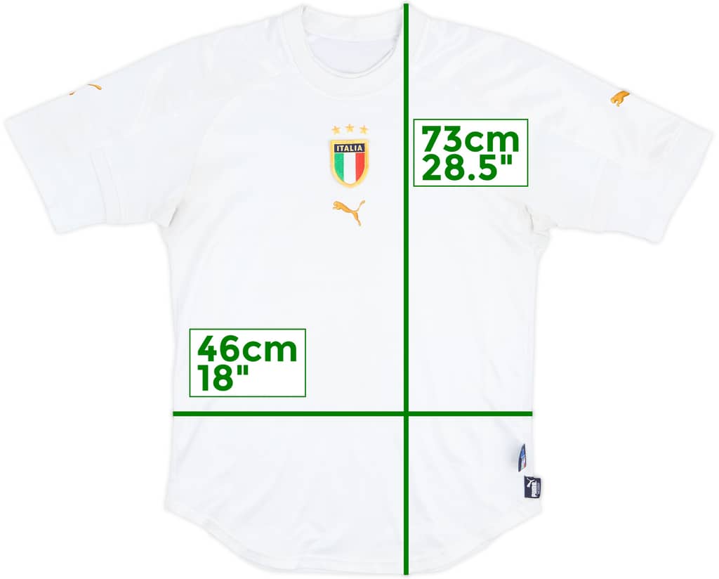 2004-06 Italy Visitante Camiseta - 4/10 - (L)