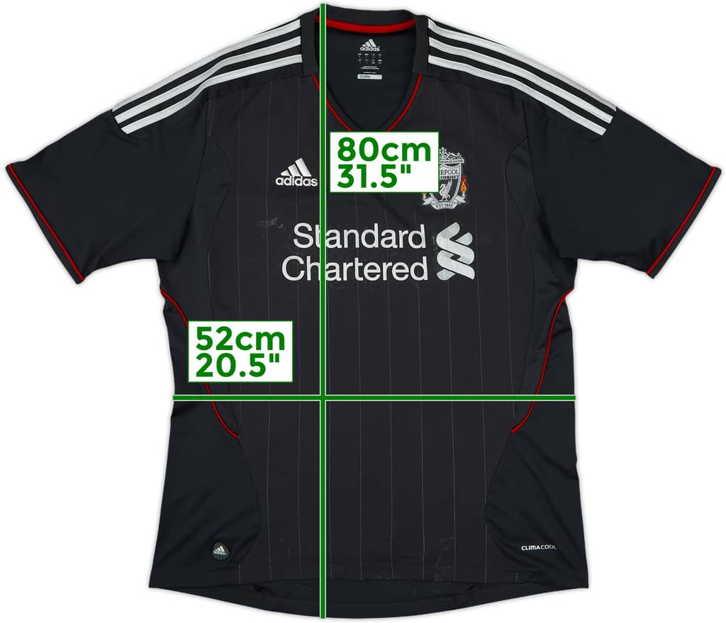 2011-12 Liverpool Away Shirt - 4/10 - (L)