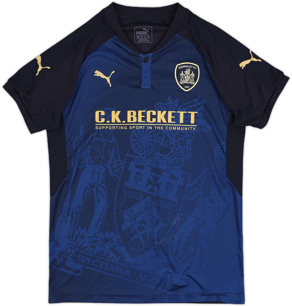 2017-18 Barnsley Third Shirt - 7/10 - (L.Boys)