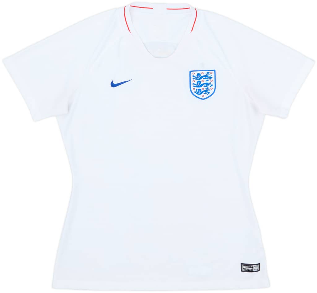 2018-19 England Home Shirt - 8/10 - (Women's L)