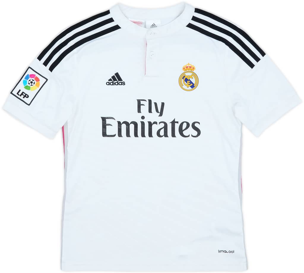 2014-15 Real Madrid Home Shirt - 5/10 - (M.Boys)