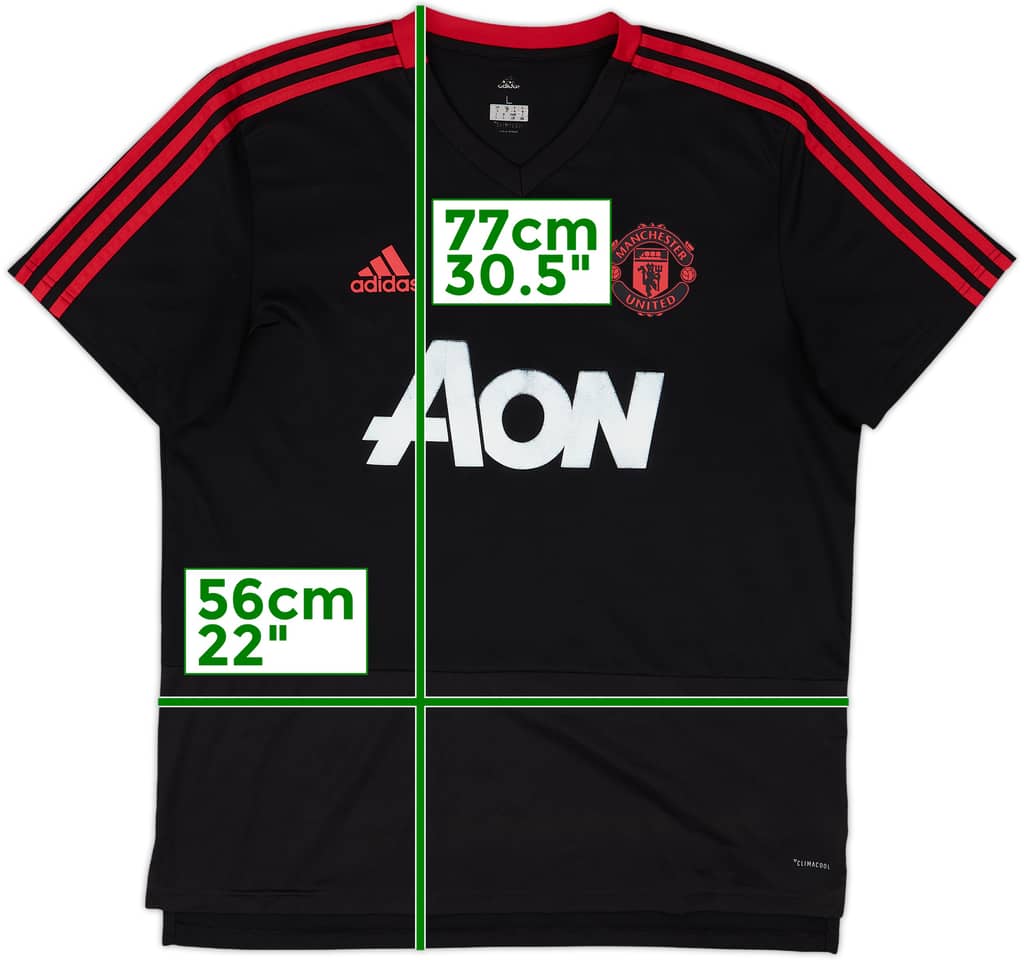 2017-18 Manchester United adidas Training Shirt - 5/10 - (L)