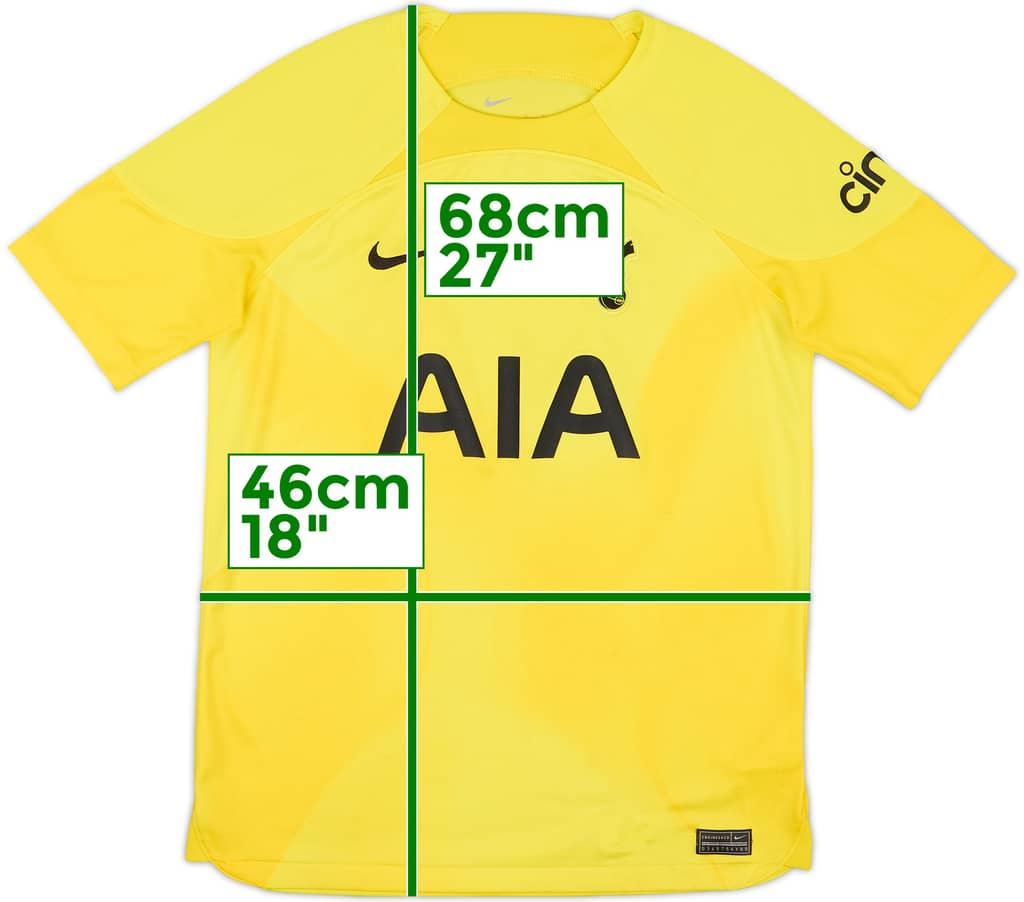 2022-23 Tottenham GK Shirt - 7/10 - (XL.Boys)