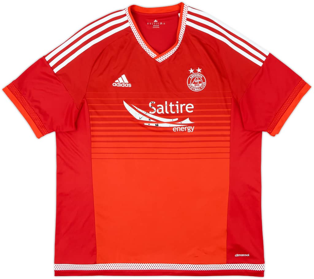 2015-16 Aberdeen Home Shirt - 5/10 - (XL)